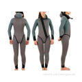 Waterproof Blue Color Scuba Diving Suits 3mm Women Long Sle